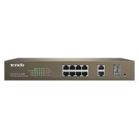 Tenda TEF1210P-8-150W 10-port WebSmart Switch with 8-port PoE+