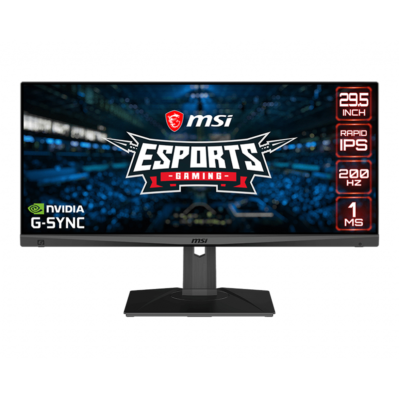 MSI 29.5in FHD Rapid IPS 200Hz Gaming Monitor (OPTIX MAG301RF)