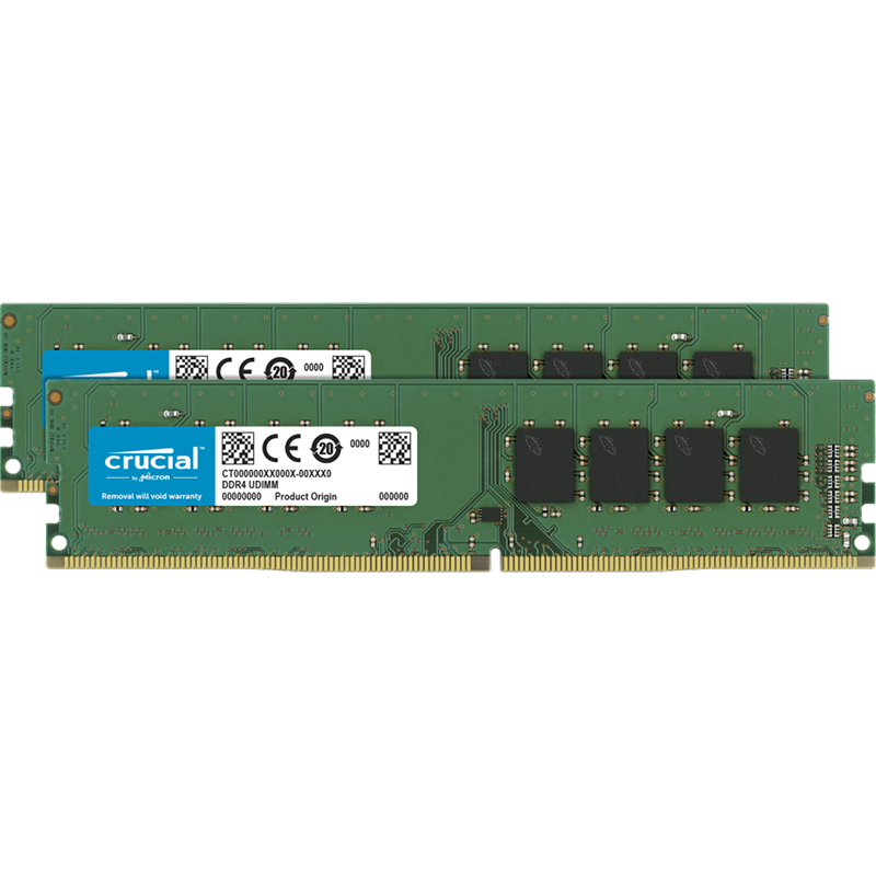 Crucial 64GB (2x32GB) CT2K32G4DFD8266 2666MHz CL19 DDR4 RAM