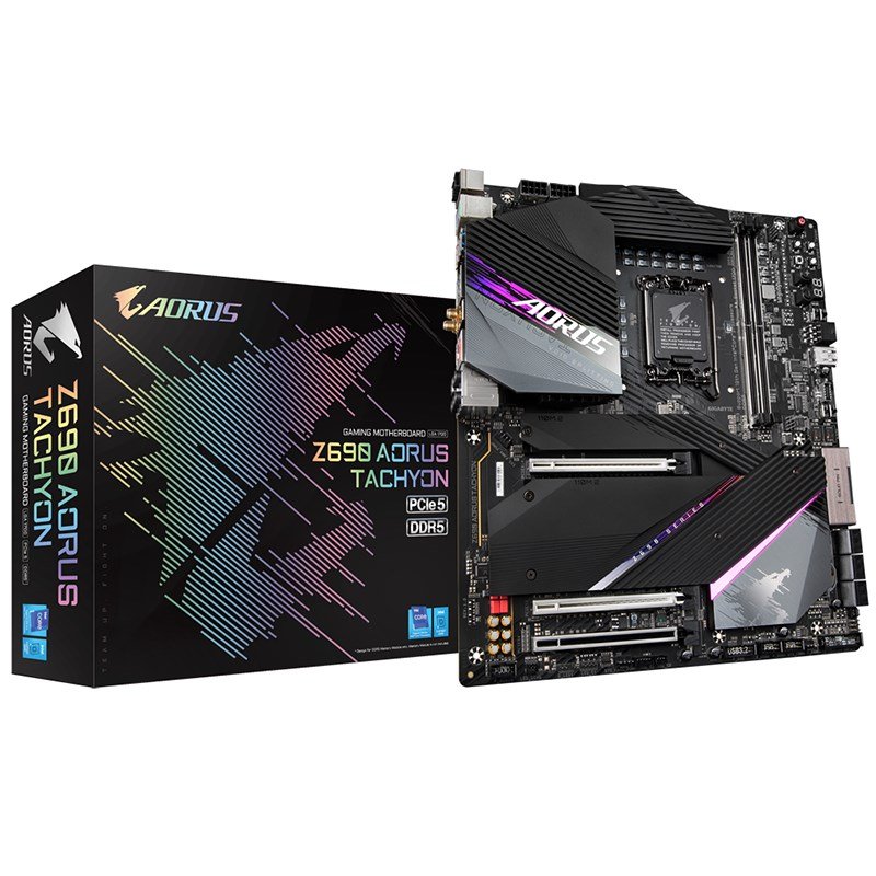 Gigabyte Z690 Aorus Tachyon LGA 1700 E-ATX Motherboard (Z690 AORUS TACHYON)