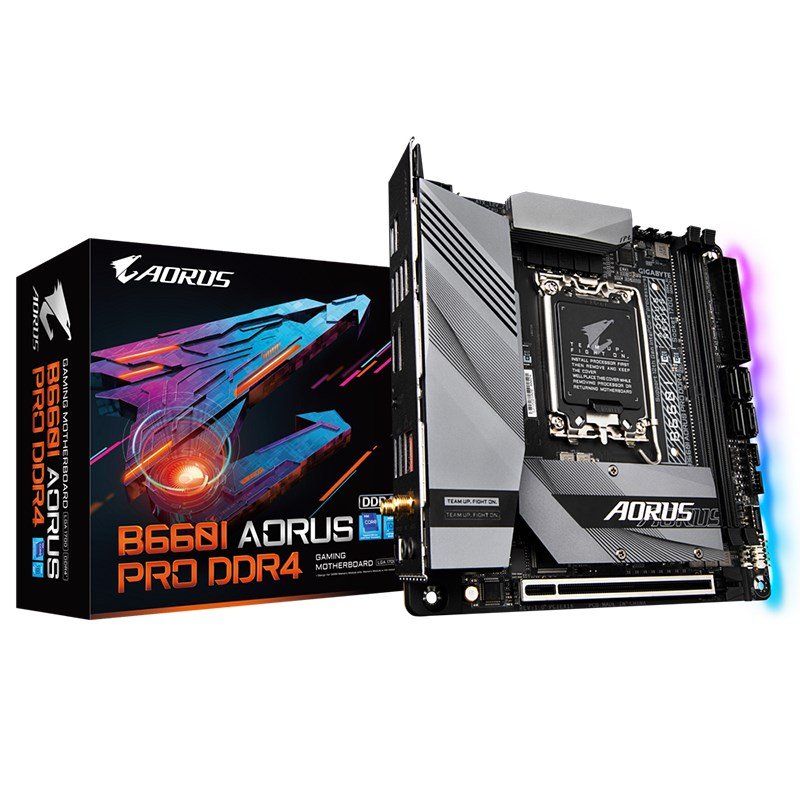 Gigabyte B660I Aorus Pro LGA 1700 DDR4 Mini ITX Motherboard (B660I AORUS PRO DDR4)