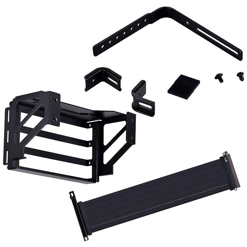 Lian Li O11D EVO PCIe 4.0 Riser Upright GPU Kit - Black