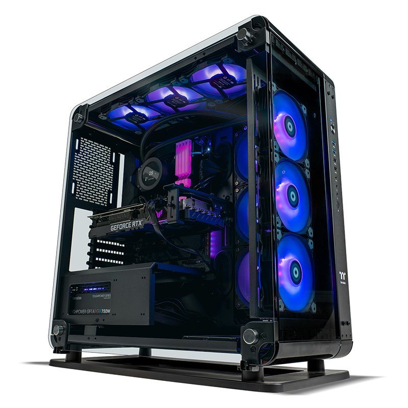 Thermaltake Rapture Pro V3 Ryzen 5600X RTX 3070 500GB SSD 16GB RAM W10H Gaming Desktop PC (CA-4U2-00D1WA-02)