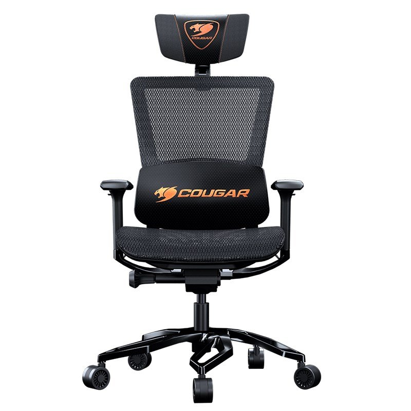 Cougar Argo Black Ergonomic Aluminum Framed Gaming Chair