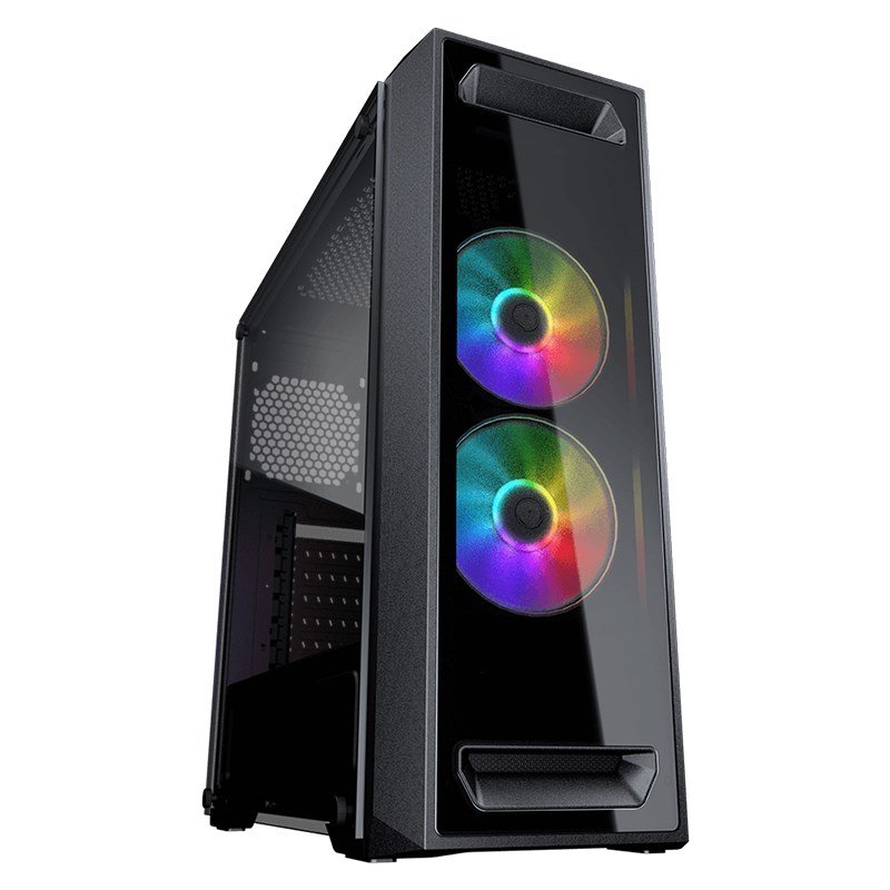 Cougar MX350 RGB Tempered Glass Mid Tower ATX Case (MX350 RGB)