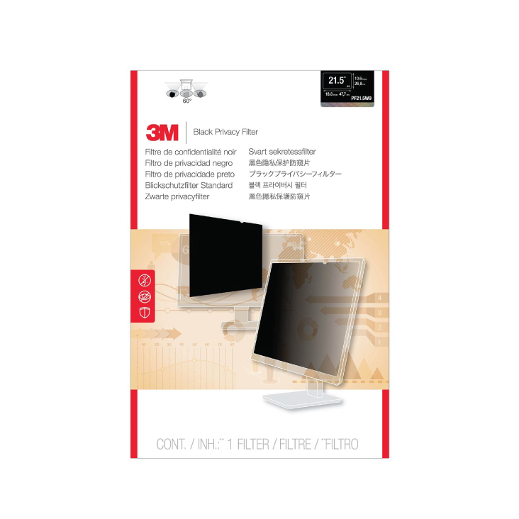 3M 21.5 inch Desktop Privacy Filter (PF21.5W9)