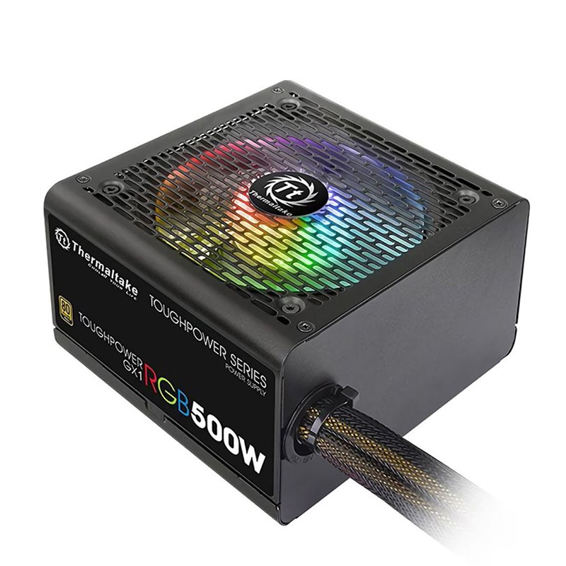 Thermaltake 500W ToughPower GX1 RGB 80+ Gold Power Supply - OPENED BOX 75415 (PS-TPD-0500NHFAGA-1-75415)