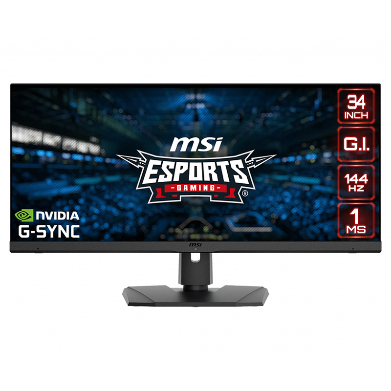 MSI 34in 144Hz QHD IPS Ultra Wide Gaming Monitor (OPTIX MPG341QR)