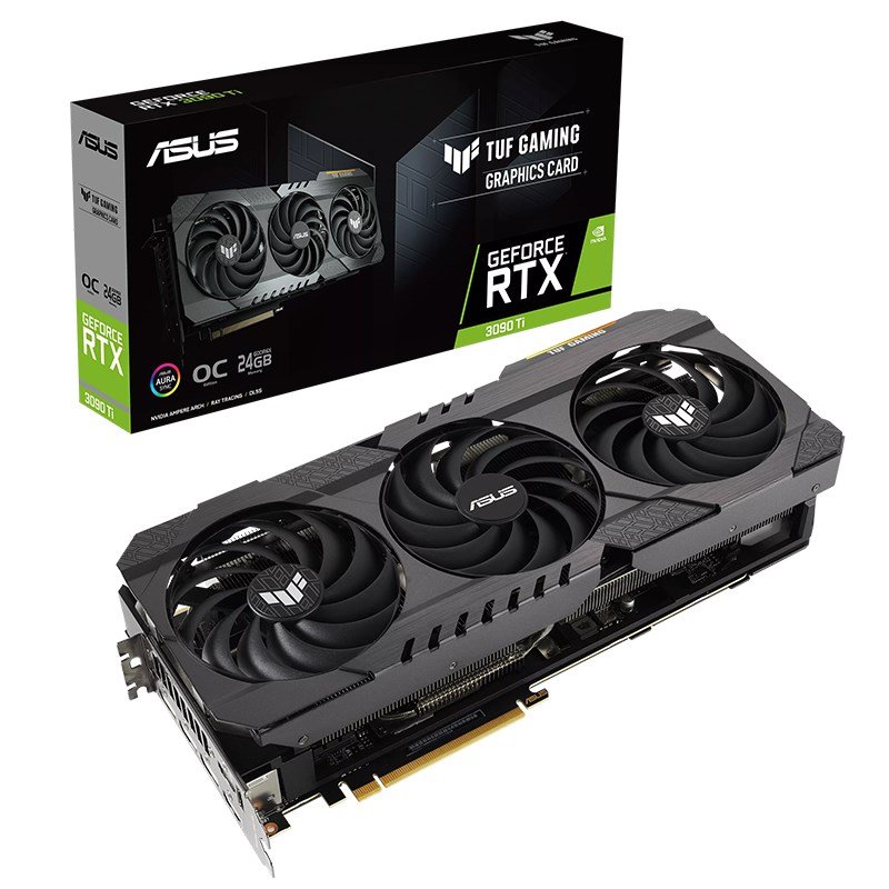 Asus GeForce RTX3090 Ti TUF Gaming 24G OC Graphics Card (TUF-RTX3090TI-O24G-GAMING)