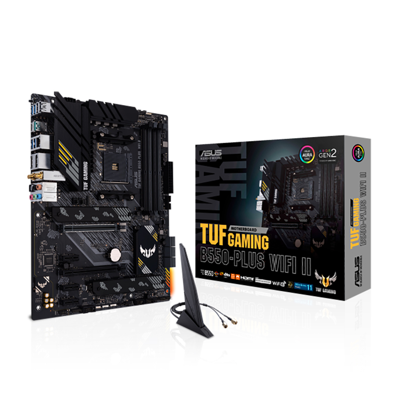 Asus TUF Gaming B550 Plus WiFi II AM4 ATX Motherboard (TUF GAMING B550-PLUS WIFI II)