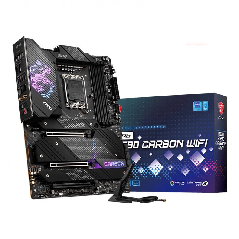 MSI MPG Z690 Carbon Wifi LGA 1700 DDR5 ATX Motherboard - OPENED BOX 69161 (MPG Z690 CARBON WIFI-69161)