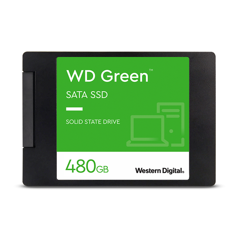 Western Digital 480GB Green 2.5in SATA SSD (WDS480G3G0A)