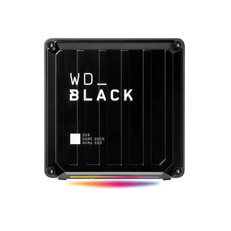 Western Digital 1TB WD_Black D50 Game Dock NVMe External SSD (WDBA3U0010BBK-SESN)