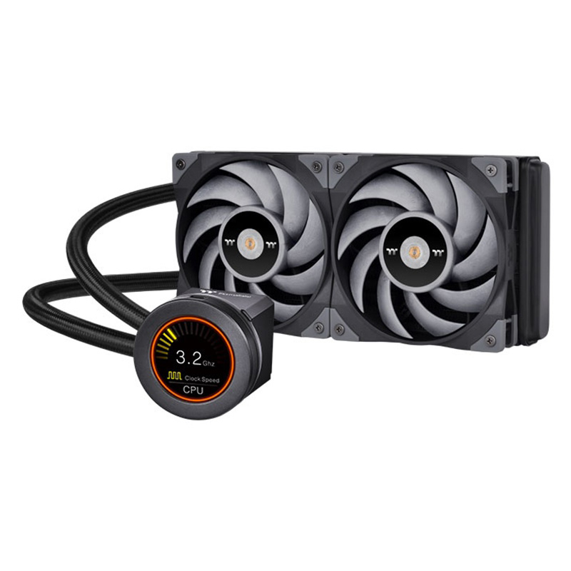 Thermaltake TOUGHLIQUID Ultra 240 AIO Liquid CPU Cooler (CL-W322-PL12GM-B)