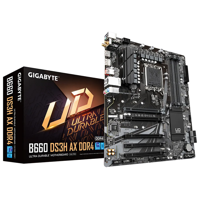 Gigabyte B660 DS3H AX DDR4 LGA 1700 ATX Motherboard - OPENED BOX 75467