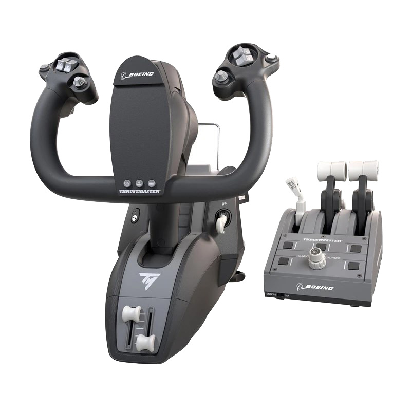 Thrustmaster TCA Yoke Pack Boeing Edition With Pendular Yoke & Throttle Quadrant Flight Controller