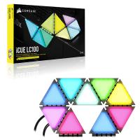 Corsair iCUE LC100 Case Accent Mini Triangle RGB Lighting Panels - Starter Kit