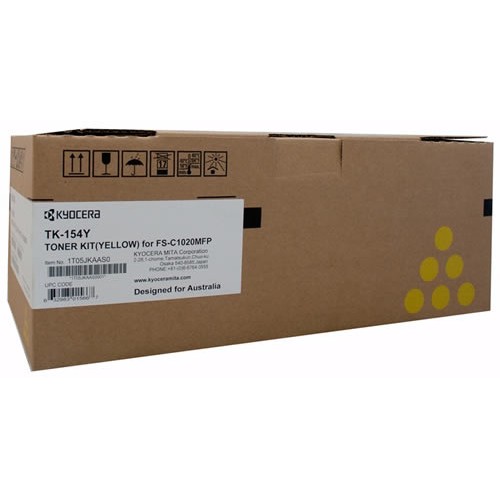 Kyocera TK-154Y Yellow Toner Kit