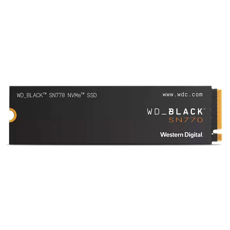 Western Digital 1TB Black SN770 PCIe Gen4 M.2 NVMe SSD (WDS100T3X0E)