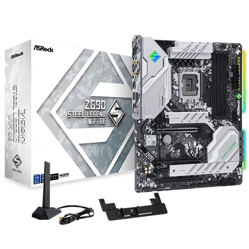 Asrock Z690 Steel Legend LGA1700 WiFi ATX Motherboard