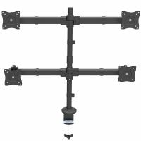 StarTech Desk Mount Quad Monitor Arm Steel