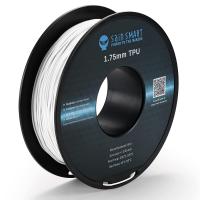 White Flexible TPU 3D Printing Filament, 1.75 mm, 0.8 kg, Dimensional Accuracy +/- 0.05 mm