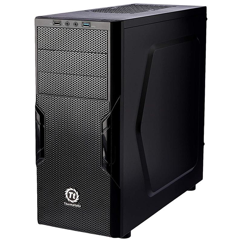 Thermaltake Black Versa 22 Mid Tower Chassis & 500w PSU USB3 (CA-3B3-50M1NA-00)