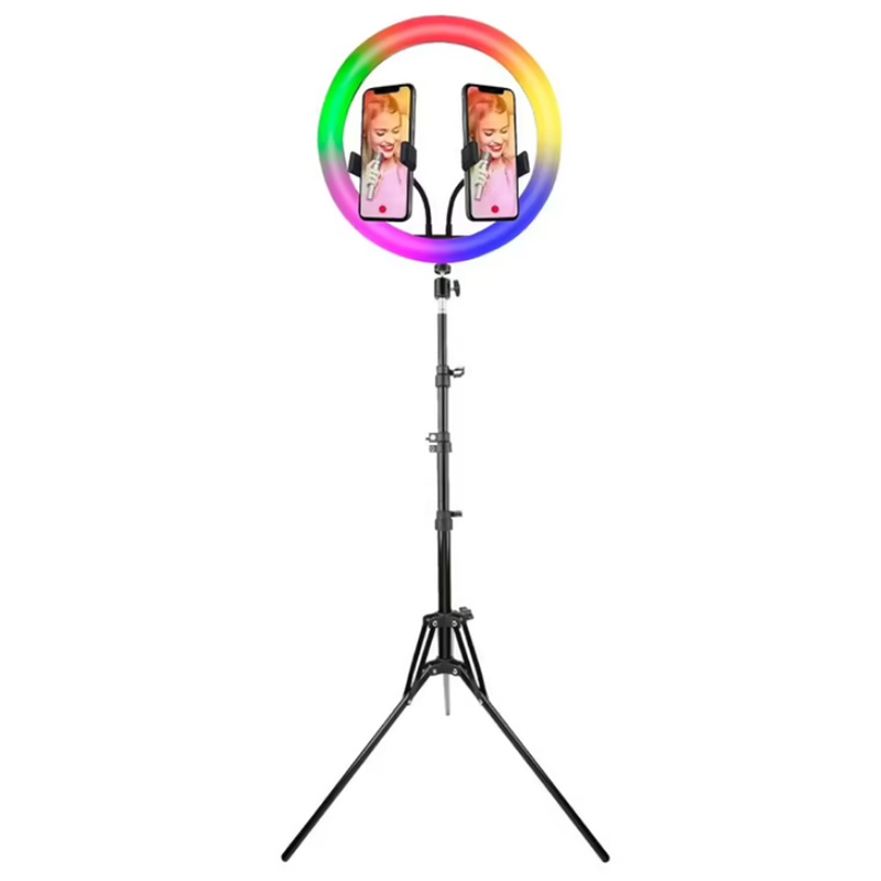 Vivitar 12in LED Professional RGB Ring Light Kit