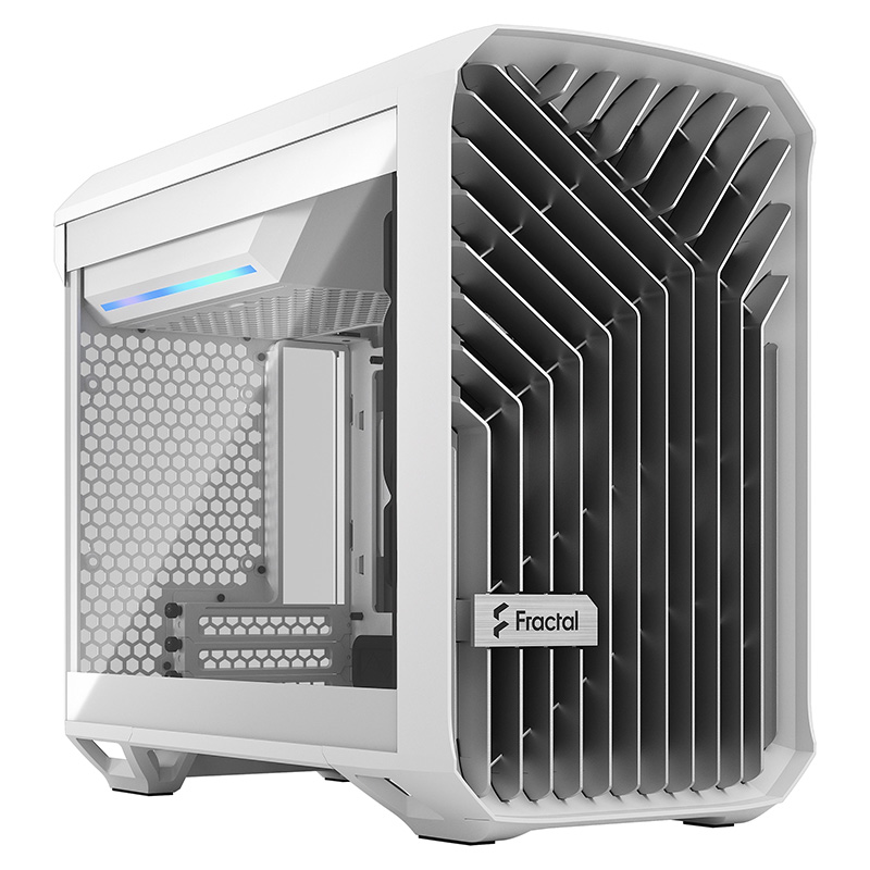 Fractal Design Torrent Nano Clear Tint Tempered Glass Micro ITX Case White (FD-C-TOR1N-03)