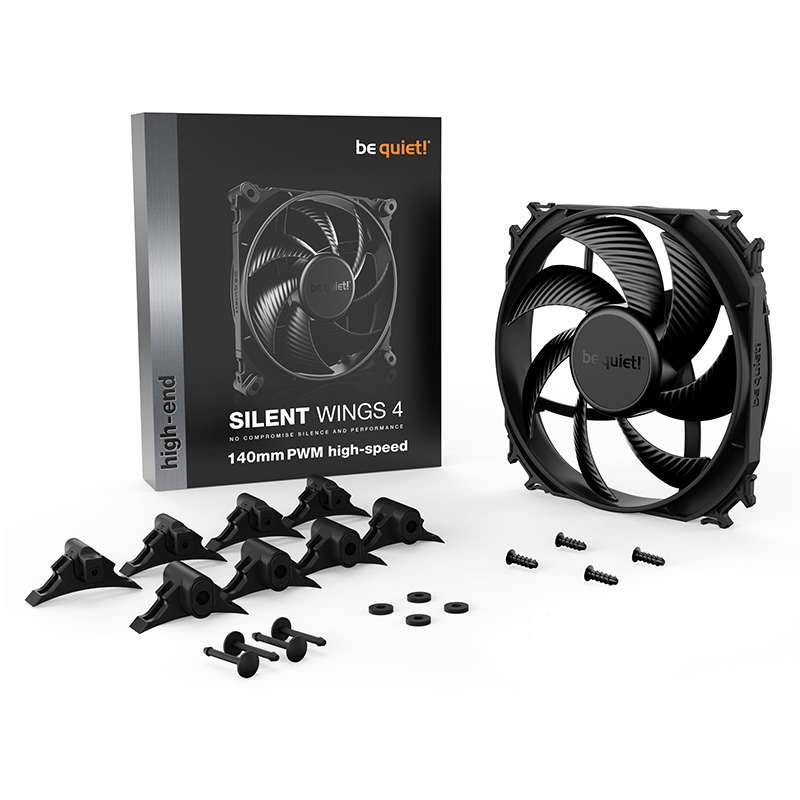 be quiet! Silent Wings 4 140mm PWM High Speed Fan (BL097)