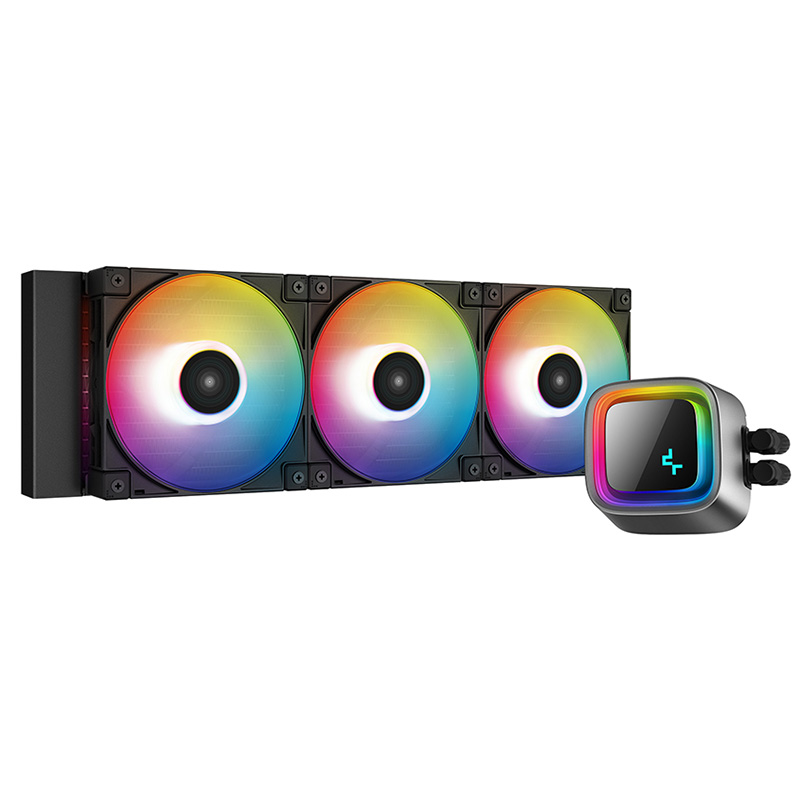 DeepCool LS720 360mm Premium A-RGB AIO Liquid CPU Cooler (R-LS720-BKAMNT-G-1)