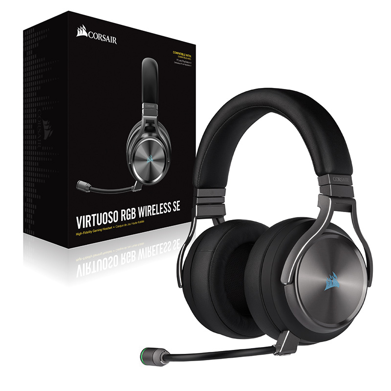 Corsair Virtuoso RGB Wireless SE Gaming Headset - Gunmetal (CA-9011180-AP)