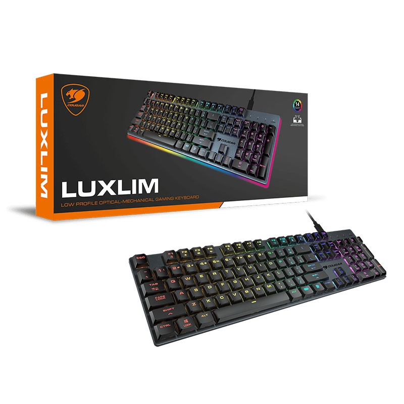 Cougar LUXLIM Optical-Mechanical Gaming Keyboard