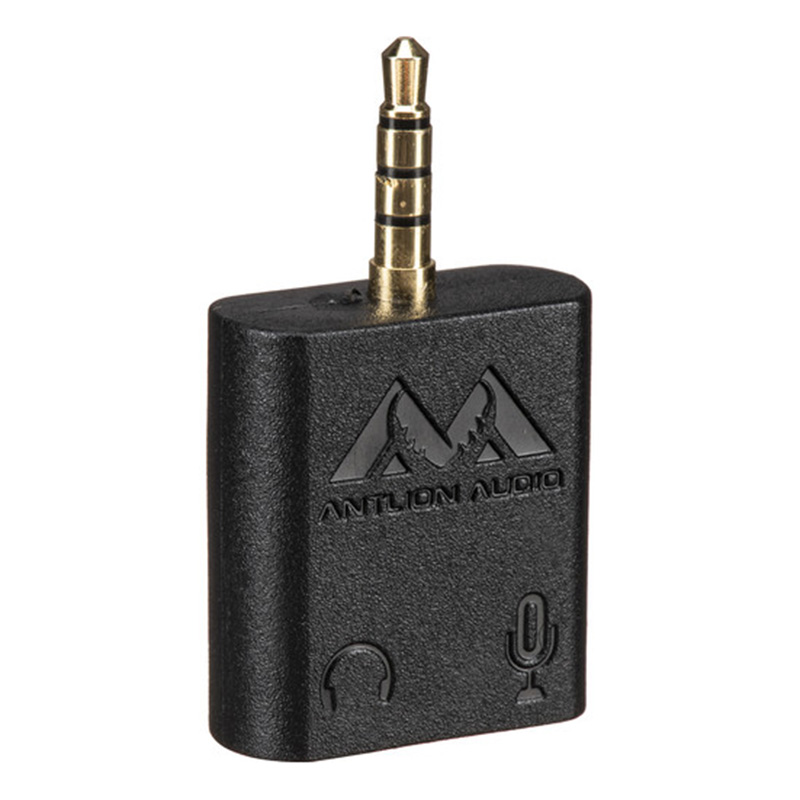AntLion 3.5mm Audio Y Adaptor Black