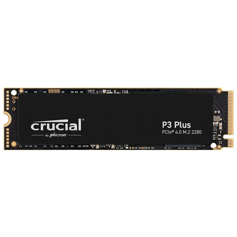 Crucial P3 Plus 500GB CT500P3PSSD8 PCIe Gen4 M.2 2280 NVMe SSD