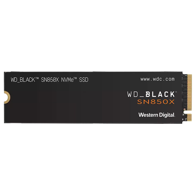 Western Digital 1TB Black SN850X PCIe 4.0 M.2 NVMe SSD (WDS100T2X0E)