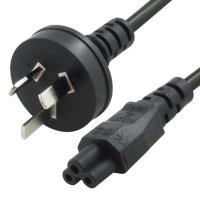 Astrotek 3 Pin AU Male to 3 Pin Cloverleaf Female Plug Power Cable - 1.8m