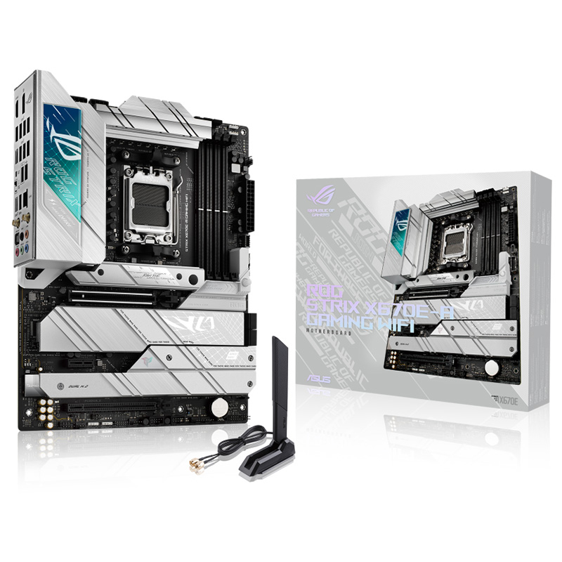 ASUS ROG Strix X670E-A Gaming Wifi AM5 ATX Motherboard (ROG STRIX X670E-A GAMING WIFI)