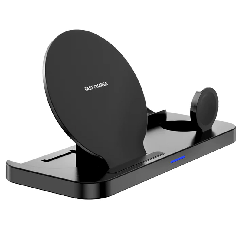 RockRose Airwave Max 3 in 1 15W Wireless Charging Stand