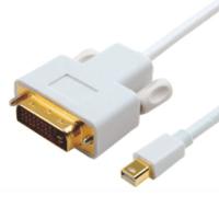 Astrotek Mini DisplayPort DP to DVI Male to Male White Cable - 2m