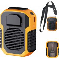 Waist-Clip-Fan-Necklace-Fan-2-in-1-6000mAh-Battery-6000RPM-Strong-Airflow-Rechargeable-belt-clip-fan-for-Outdoor-Works-Farm-Hiking-Camping-2