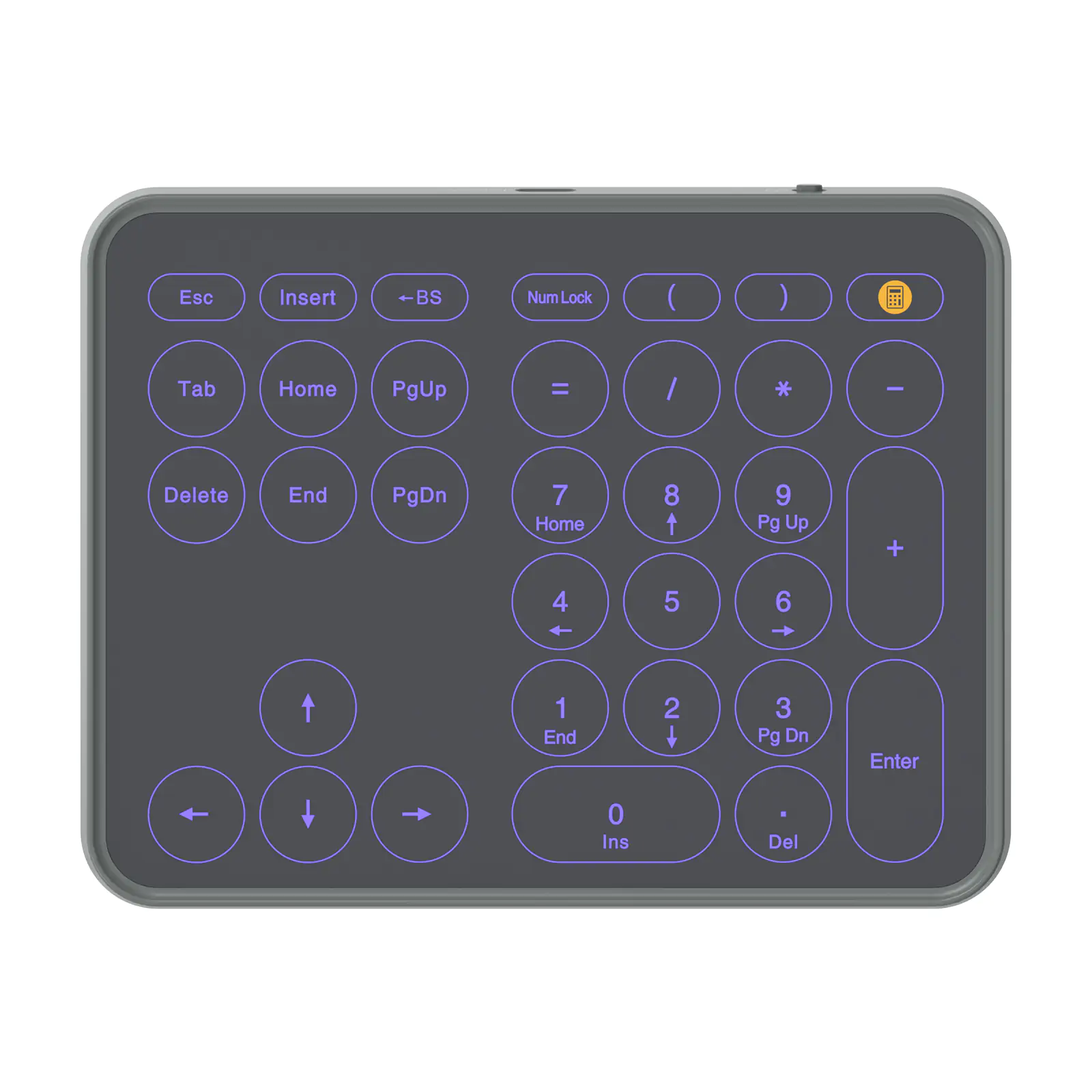 LTC Wired/Wireless Bluetooth Trackpad & Numpad, Portable Built-in Multi-Touch Gesture Numeric Touchpad Mouse for Windows, Computer, Notebook, PC