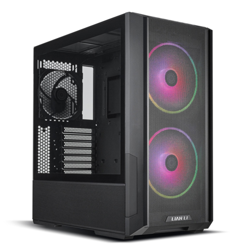 Lian Li LanCool 216RX RGB Mid Tower ATX Case - Black