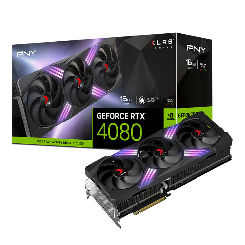 PNY GeForce RTX 4080 XLR8 Gaming 16G Graphics Card
