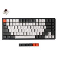 Keychron K2v2 RGB Aluminum Frame Wireless Wired Compact Hot-Swappable Mechanical Keyboard - Brown Switch (KBKCK2C3HBROWN)