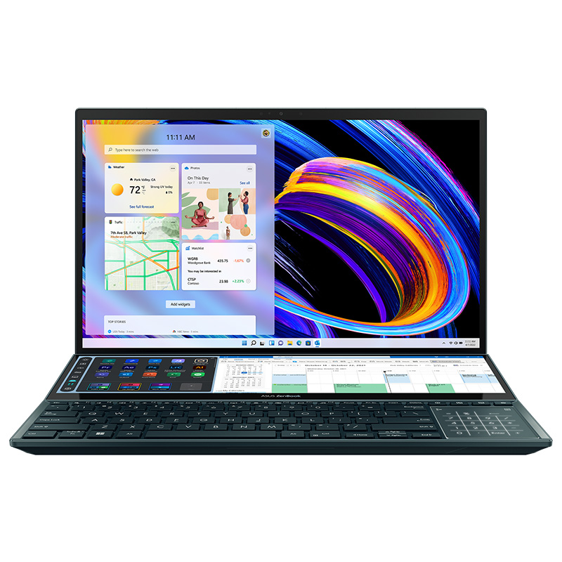 Asus ZenBook Pro Duo 15.6in FHD OLED Touch i7 12700H RTX 3060 1TB SSD 16GB RAM Gaming Laptop (UX582ZM-KY012W)