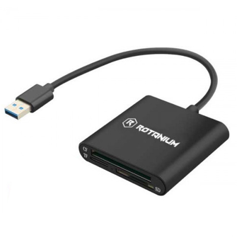 Rotanium CR02 Aluminum USB3.0 Card Reader