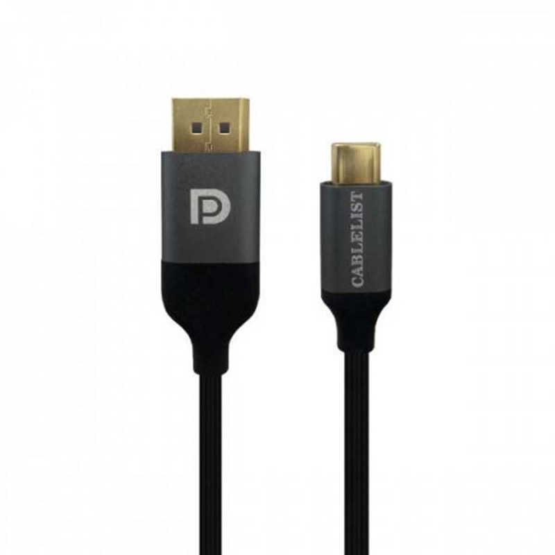 Cablelist 4K USB-C to Displayport Male to Male 1m Cable (CLTPDP1M)