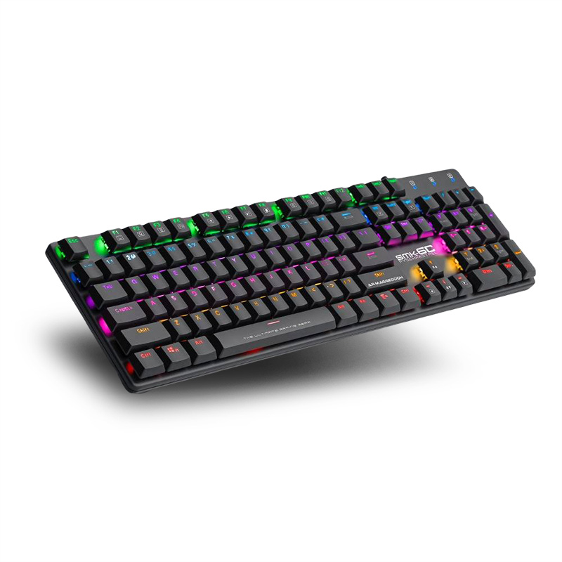 Armaggeddon SMK-6C Low Profile Psychkestrel Mechanical Gaming Keyboard - Blue Switch