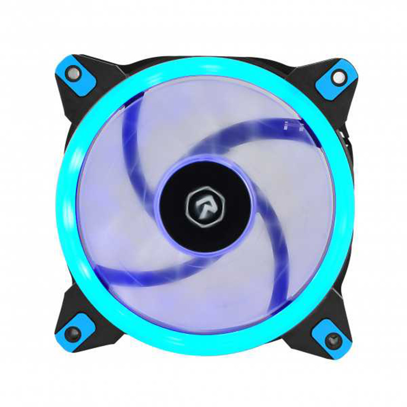 Rotanium 4Pin PWM 120mm LED Case Fan - Blue